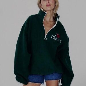 Parke Fleece Zip Pullover L/XL